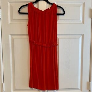 Kate Spade Tie Back Dress in Orange